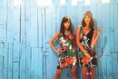 Mini vestidos de tirantes con estampados tropicales de la colección primavera/verano 2014 de Smash!