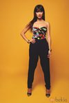 Conjunto de pantalón y top estampado de la colección primavera/verano 2014 de Smash!