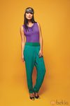 Conjunto en tonos morado y aguamarina de la coleeción primavera/verano 2014 de Smash!