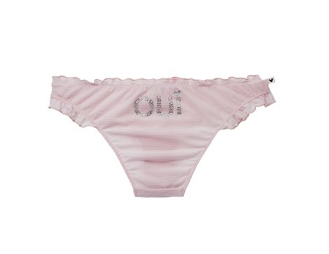 Par de braguitas de la colección 'OUI' de Etam para novias 2014