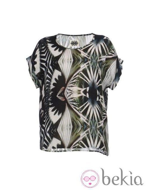 Camiseta de manga corta estampada de la colección primavera/verano 2014 de Master & Muse