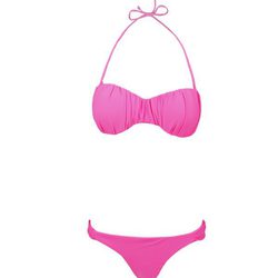 Bikini fucsia de la colección de baño de Bershka 2014