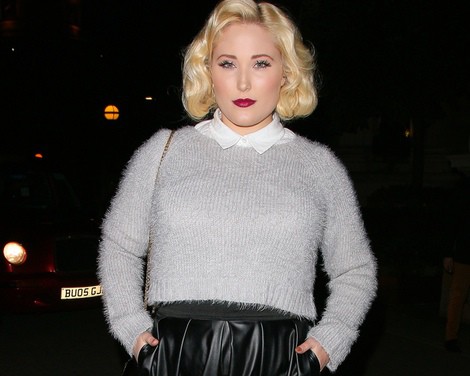 Hayley Hasselhoff durante un evento en Londres