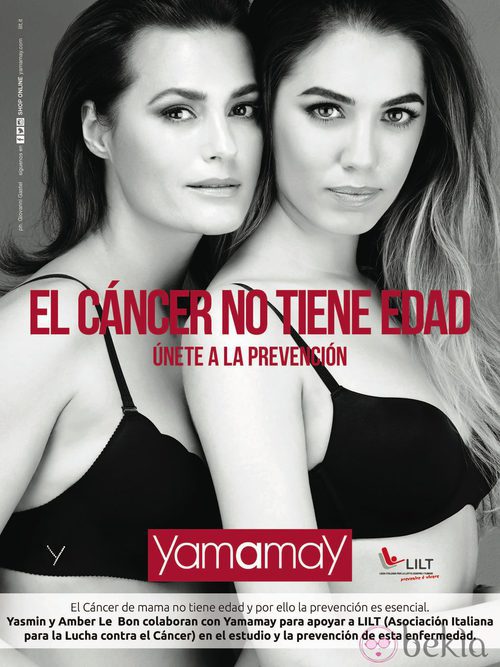 Yasmin y Amber Le Bon, embajadoras de una campaña solidaria de Yamamay
