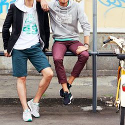 Zapatillas grises y marino de la colección primavera/verano 2014 'My town my tracks' de Onitsuka Tiger