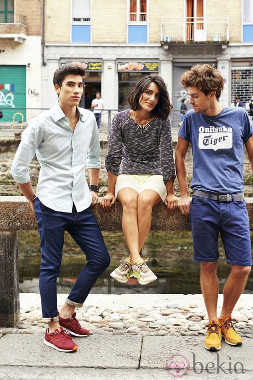 Varias zapatillas de la colección primavera/verano 2014 'My town my tracks' de Onitsuka Tiger