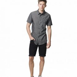 Camisa gris de manga corta de la colección para verano 2014 de Springfield