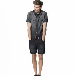 Camisa denim efecto lavado de la colección para verano 2014 de Springfield