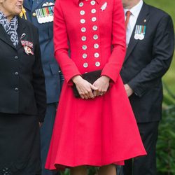 La Duquesa de Cambridge con un look muy Jackie Kennedy en Nueva Zelanda
