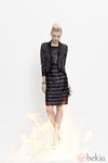 Vestido negro brillante de la colección primavera/verano 2014 de VAN-DOS