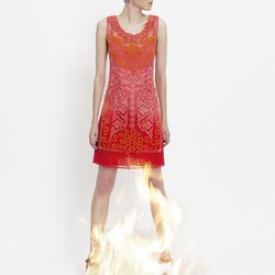 Vestido degradado de la colección primavera/verano 2014 de VAN-DOS