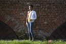 Chaqueta G9 en blanco de la colección primavera/verano 2014 de Baracuta
