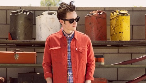Chaqueta, camisa y pantalón de la colección para hombre primavera/verano 2014 de Levi's