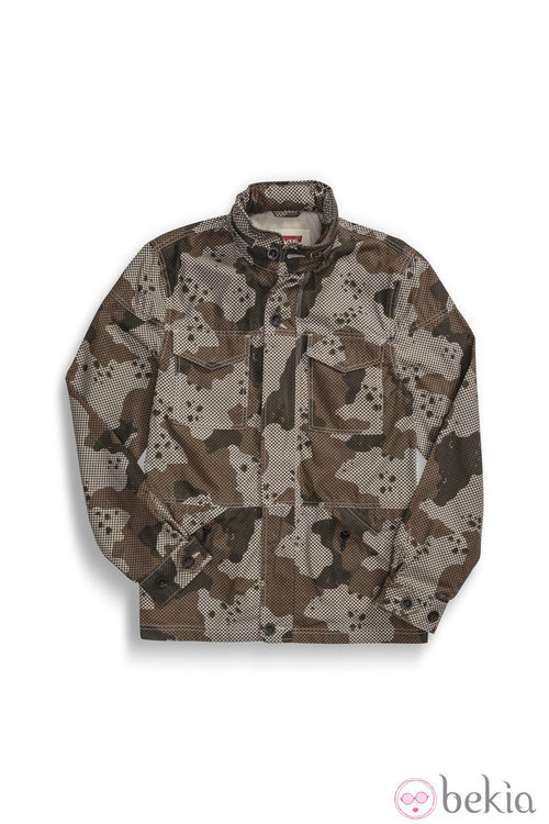 Chaqueta de camuflaje de la colección para hombre primavera/verano 2014 de Levi's