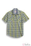 Camisa de cuadros en tonos grises y amarillos de la colección para hombre primavera/verano 2014 de Levi's