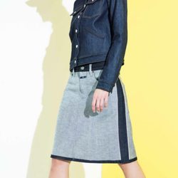 Conjunto falda y cazadora denim de la colección primavera/verano 2014 de Closed