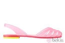 Sandalia de goma rosa de la colección de verano 2014 de Igor