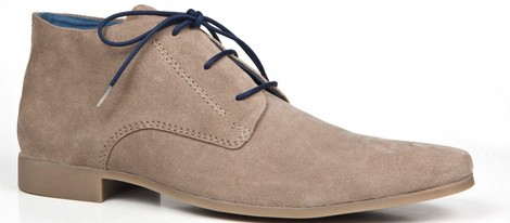 Zapato Safari de caballero color gris de la primavera/verano 2014 de Enzo Tesoti