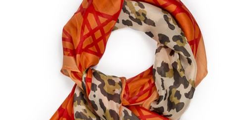 Pañuelo con estampado leopardo de la colección primavera/verano 2014 de Tantrend