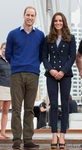 La Duquesa de Cambridge con un outfit 'navy' en Nueva Zelanda