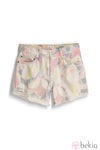 Short de tiro alto con estampado pixelado de la colección primavera/verano 2014 de Levi's