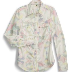 Camisa denim con estampado pixelado de la colección primavera/verano 2014 de Levi's