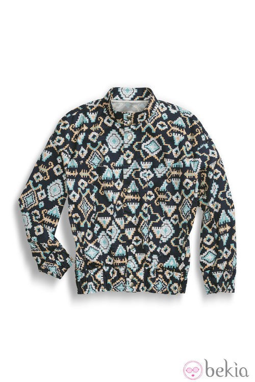 Chaqueta con estampado geométrico de la colección primavera/verano 2014 de Levi's