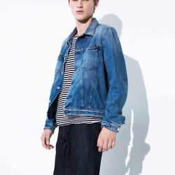 Vaquero oscuro, camiseta estmpada y cazadora vaquera de la colección primavera/verano 2014 de Closed