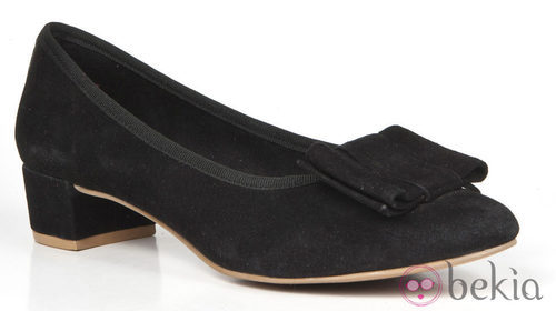 Bailarina negra de la colección femenina de Enzo Tesoti 2014