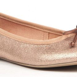 Bailarina plana salmón de la colección de Enzo Tesoti 2014