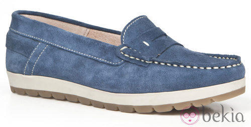 Náutico azul de la colección femenina de Enzo Tesoti 2014