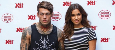 Irina Shayk y Stephen James en la presentación de la colección primavera/verano 2014 de Xti