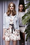 Vestido con print floral de la colección para primavera 2014 de Springfield