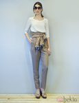 Conjunto en tono tostado de la colección primavera/verano 2014 de Eduardo Rivera