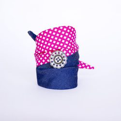Pañuelo para la muñeca con mix de telas de Namdalay