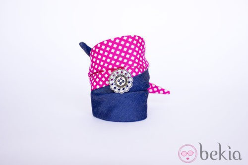 Pañuelo para la muñeca con mix de telas de Namdalay