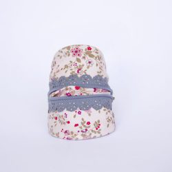 Muñequera con cremallera y estampado floral de Namdalay