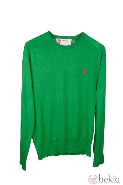Jersey verde de Aitor Ocio para Closket