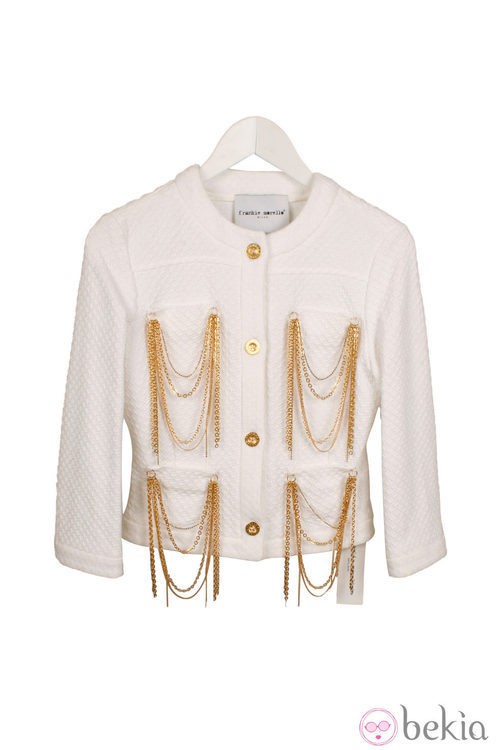 Chaqueta con cadenas de Vicky Martín Berrocal para Closket