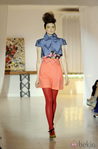 Look con color block de Josep Font, colección primavera 2012