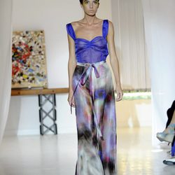 Pantalón palazzo estampado de Josep Font, colección primavera 2012