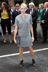 Naomi Watts en el desfile de Calvin Klein, colección primavera de 2012