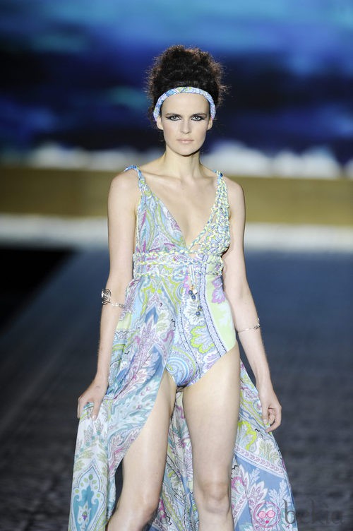 Estampados mediterráneos de Andrés Sardá en Cibeles