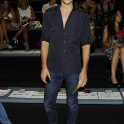 Jorge Suquet en el desfile de Duyos, colección primavera 2012