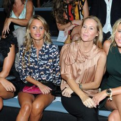 Fiona Ferrer en el front row de Miguel Palacio