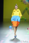 Propuesta tricolor de Agatha Ruiz de la Prada en Cibeles