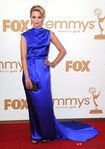 Dianna Agron en los Emmy 2011 con vestido de Roksanda Ilincic