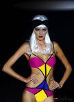 Triquini de colores de Montse Bassons en Cibeles para la primavera 2012