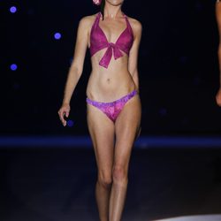 Biquini fucsia de Montse Bassons en Cibeles