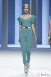Mono azul de la colección primavera 2012 de Sita Murt presentada en Cibeles